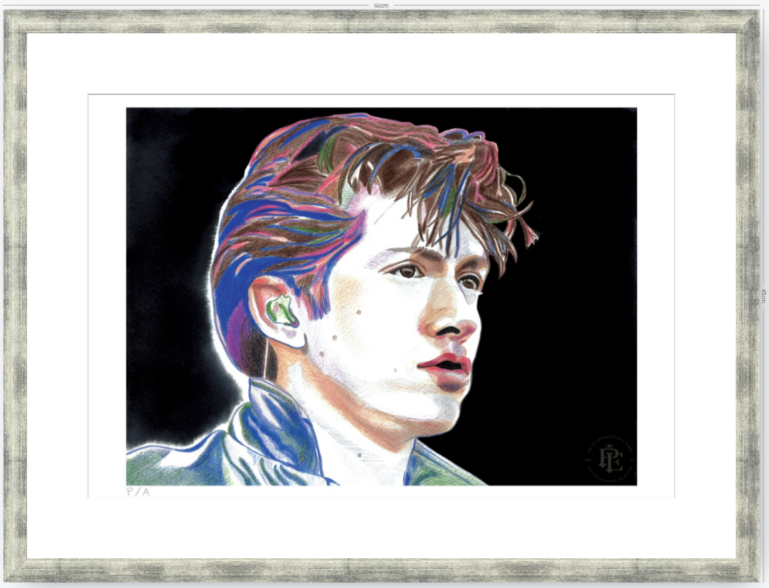 Alex Turner - 48 x 33 cm