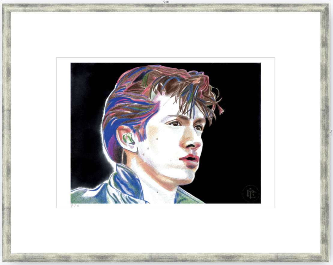 Alex Turner - 48 x 33 cm