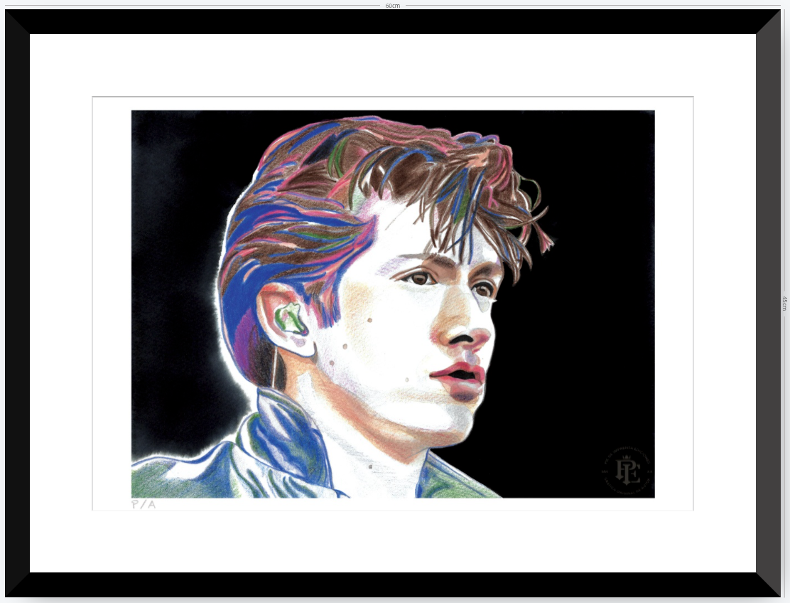 Alex Turner - 48 x 33 cm