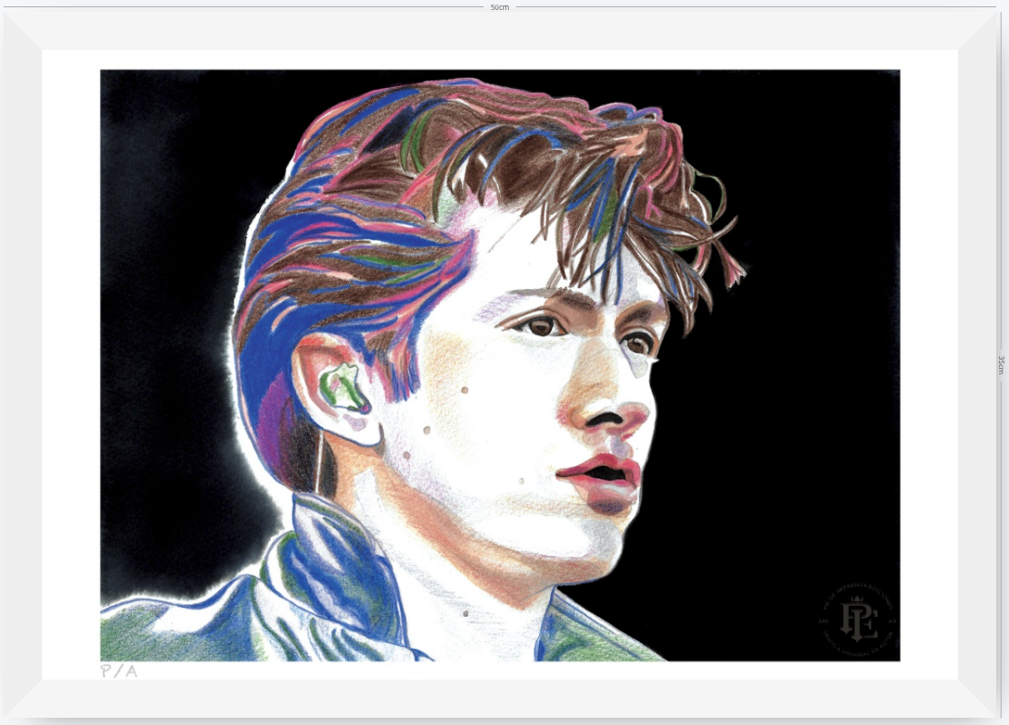 Alex Turner - 48 x 33 cm