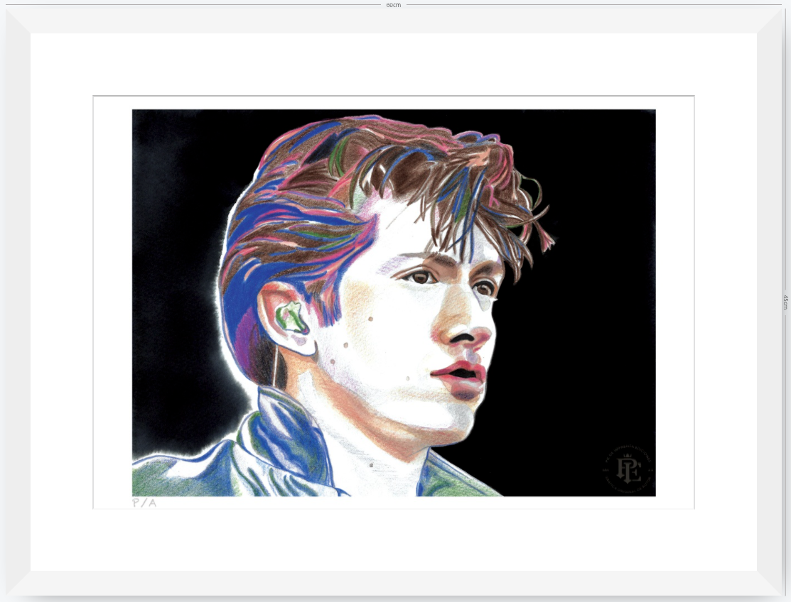 Alex Turner - 48 x 33 cm