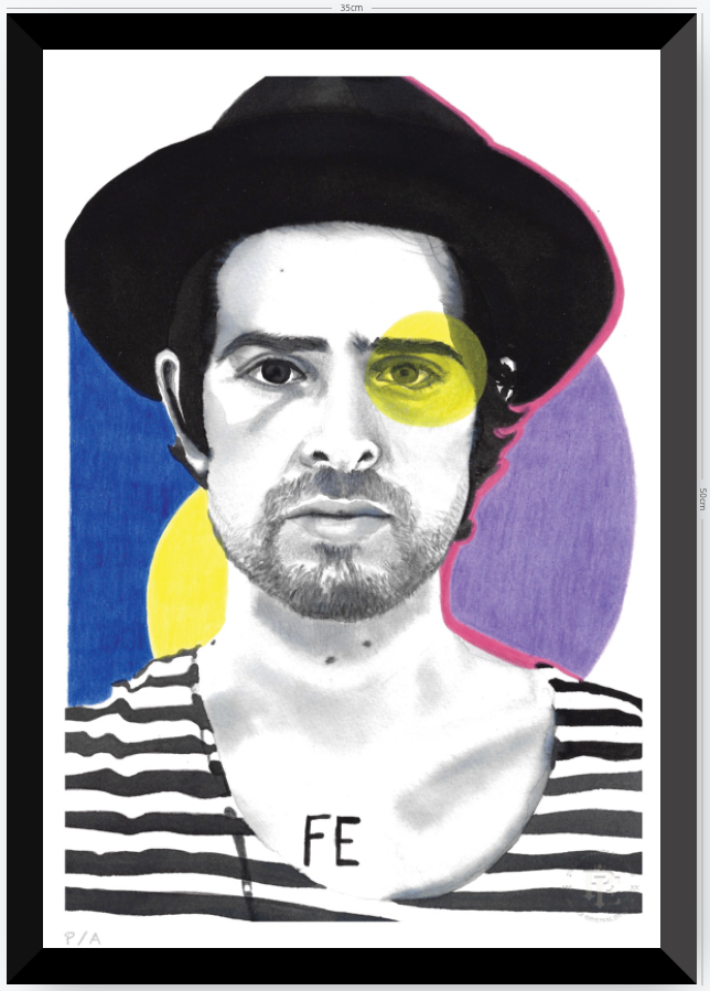 Devendra Banhart- 33 x 48 cm