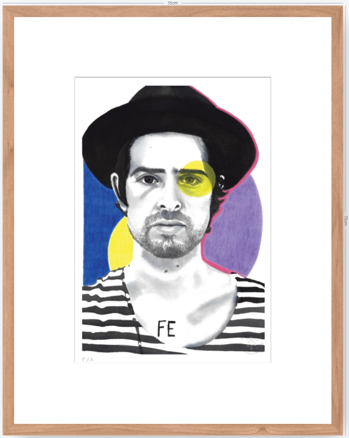 Devendra Banhart- 33 x 48 cm