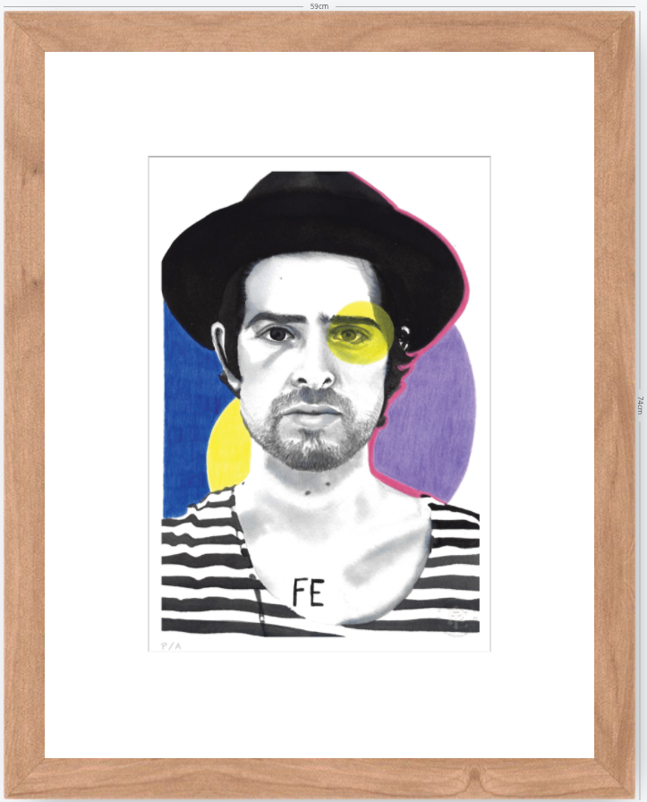 Devendra Banhart- 33 x 48 cm