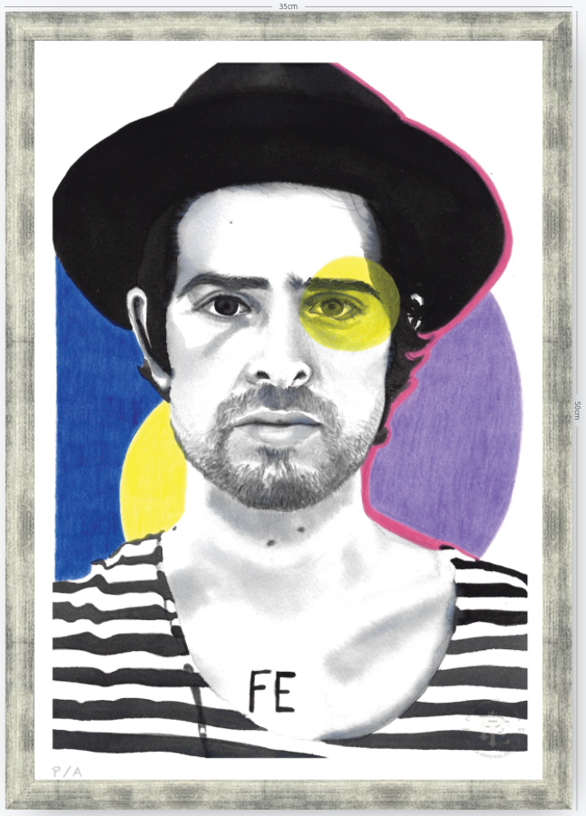 Devendra Banhart- 33 x 48 cm
