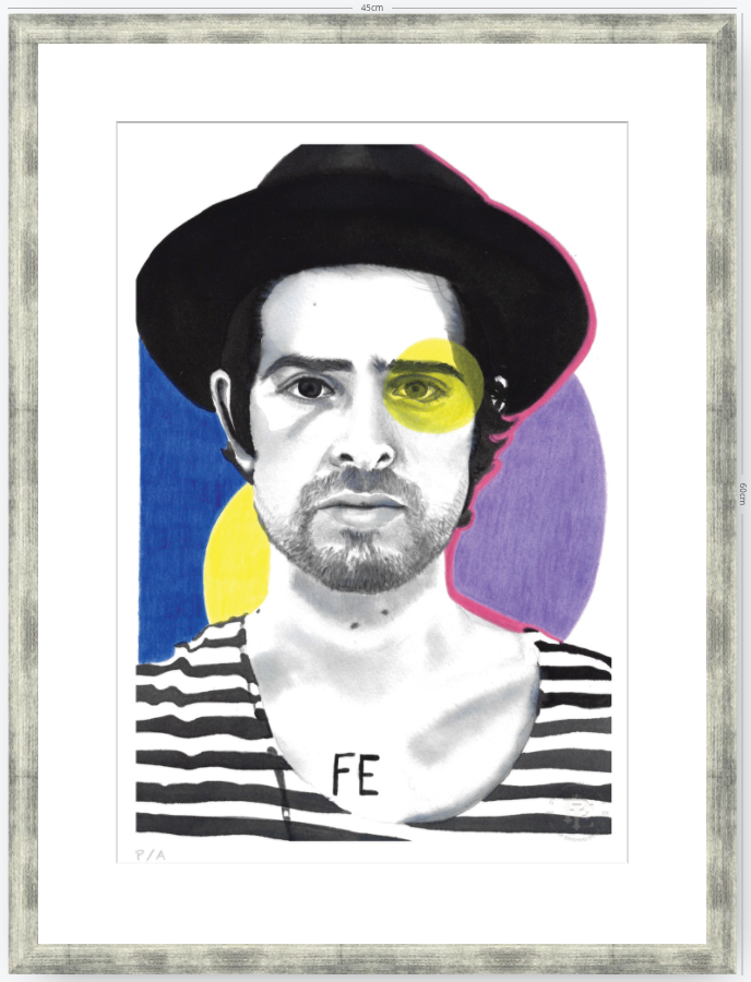Devendra Banhart- 33 x 48 cm