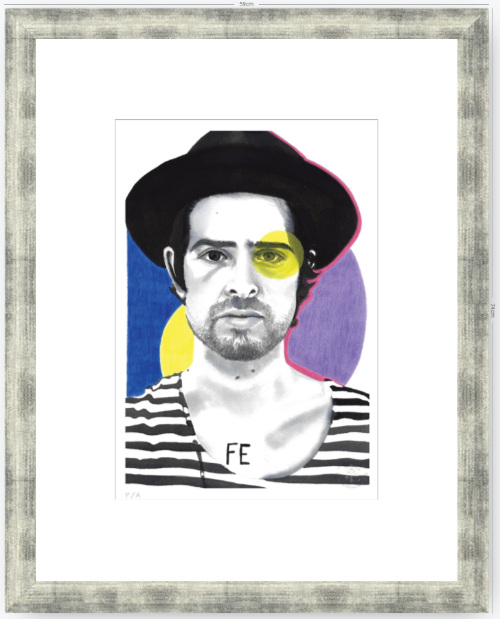 Devendra Banhart- 33 x 48 cm