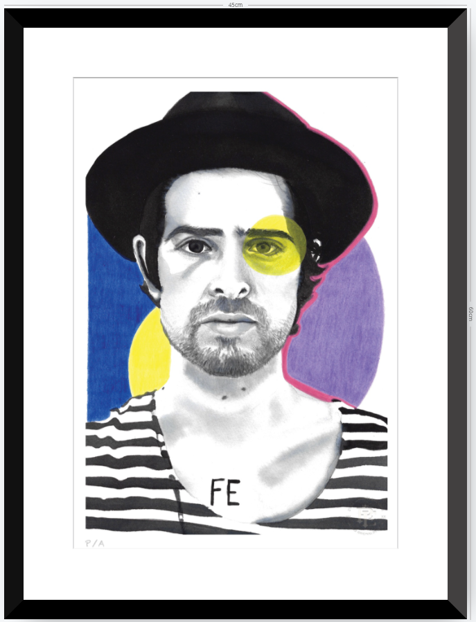 Devendra Banhart- 33 x 48 cm