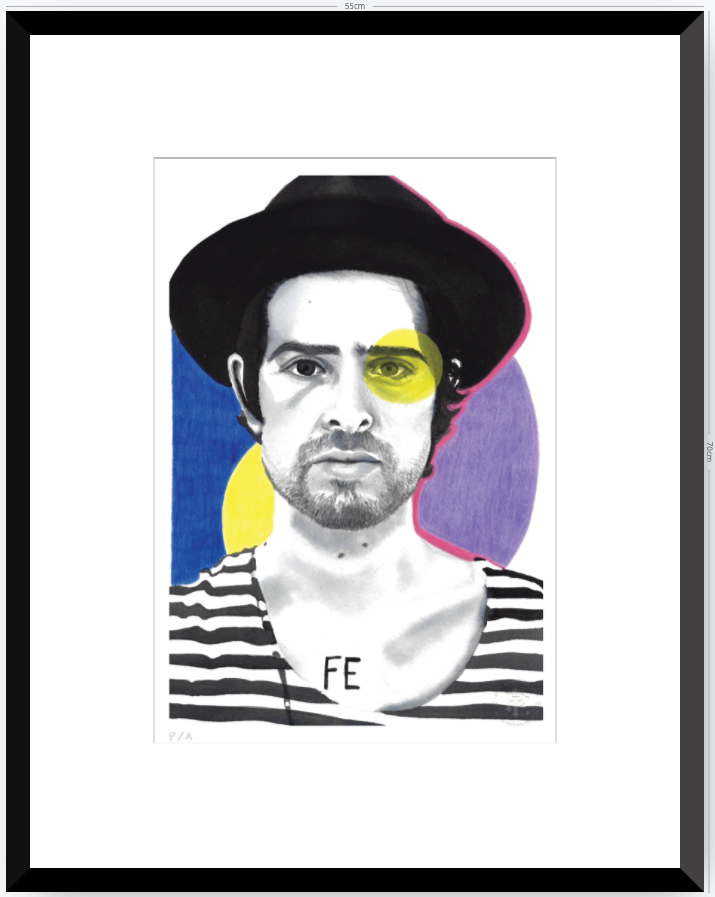 Devendra Banhart- 33 x 48 cm