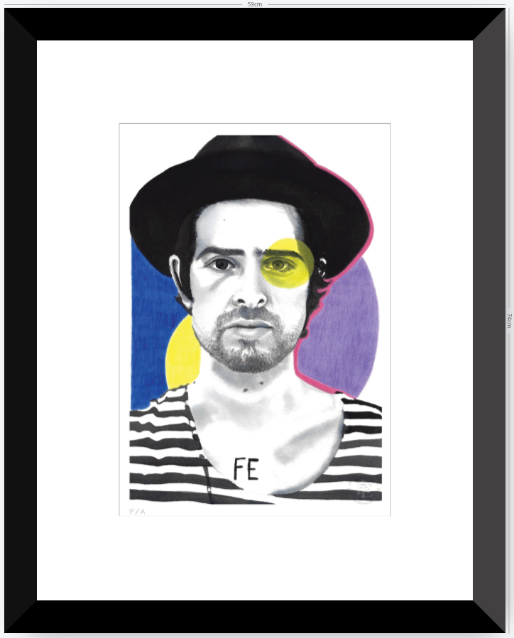 Devendra Banhart- 33 x 48 cm