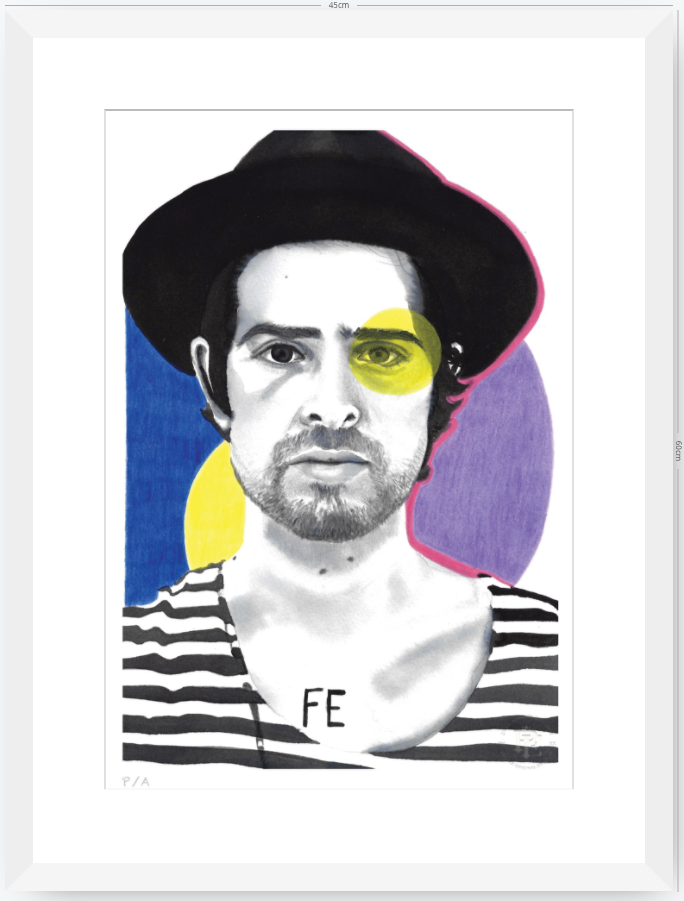 Devendra Banhart- 33 x 48 cm