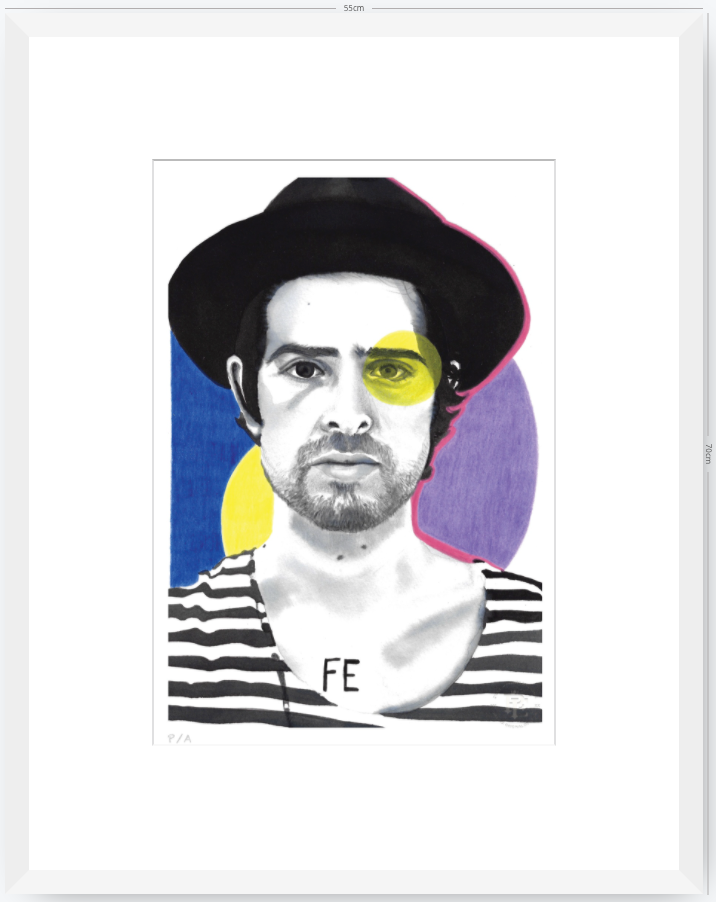 Devendra Banhart- 33 x 48 cm