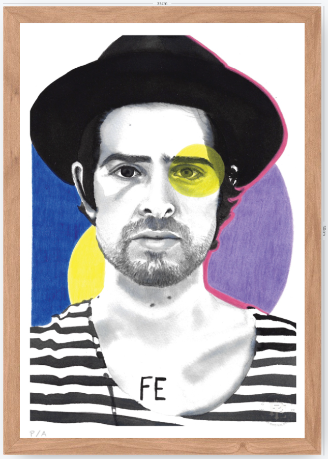 Devendra Banhart- 33 x 48 cm