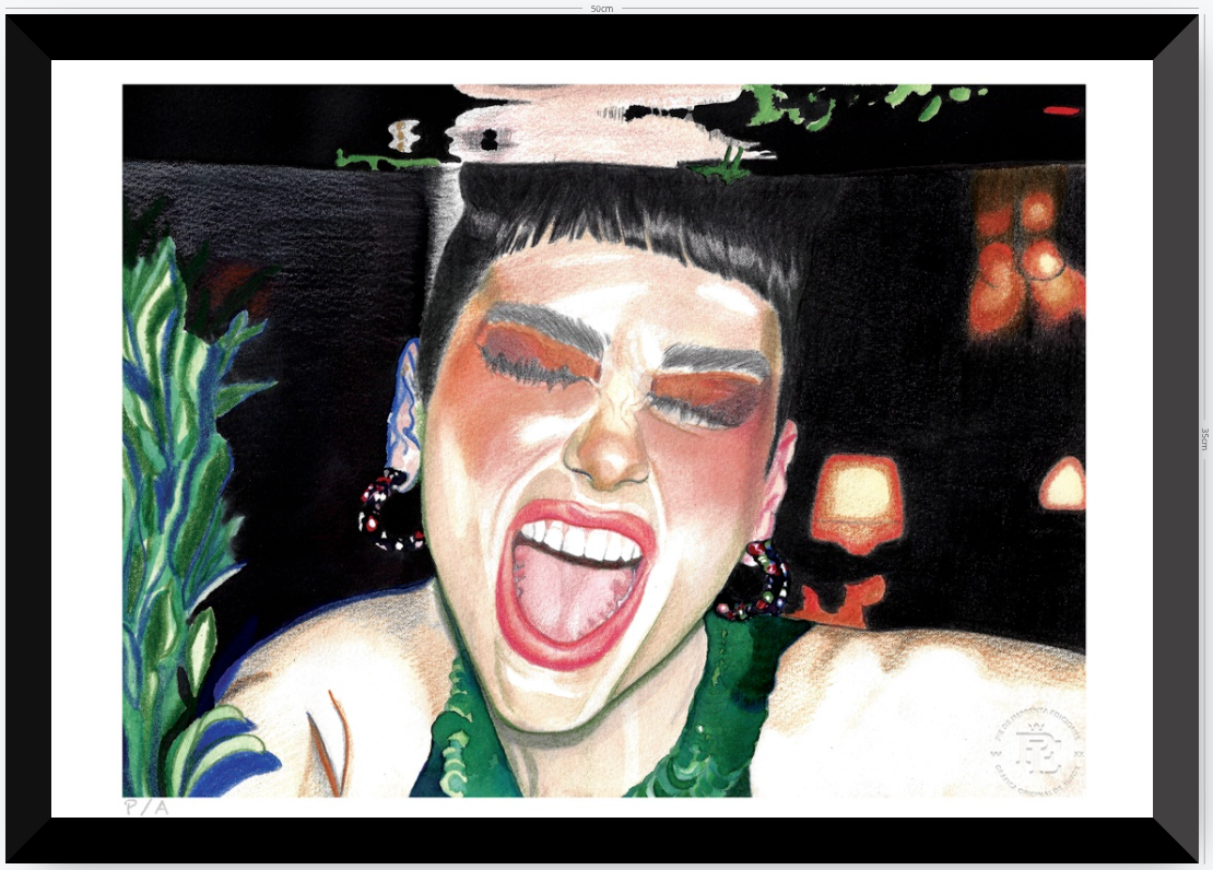 Dua Lipa - 48 x 33 cm
