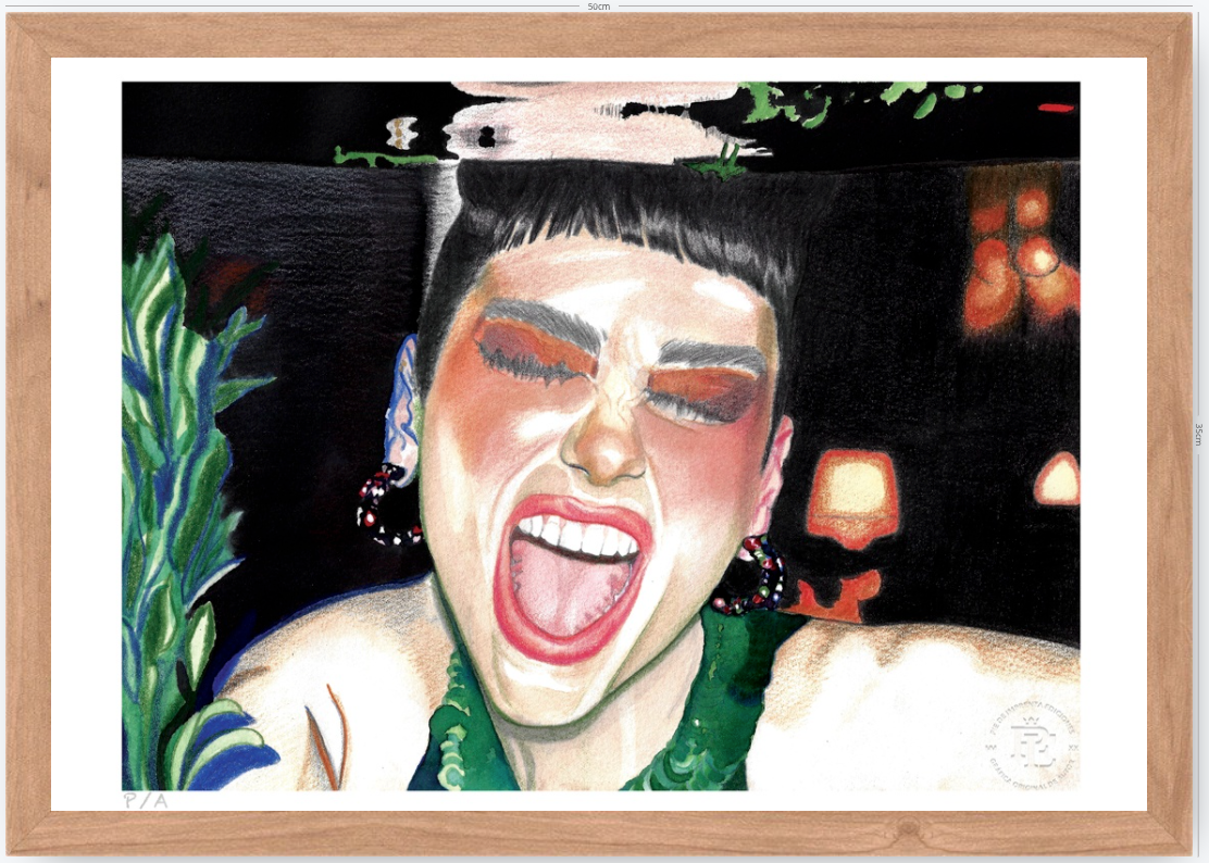 Dua Lipa - 48 x 33 cm
