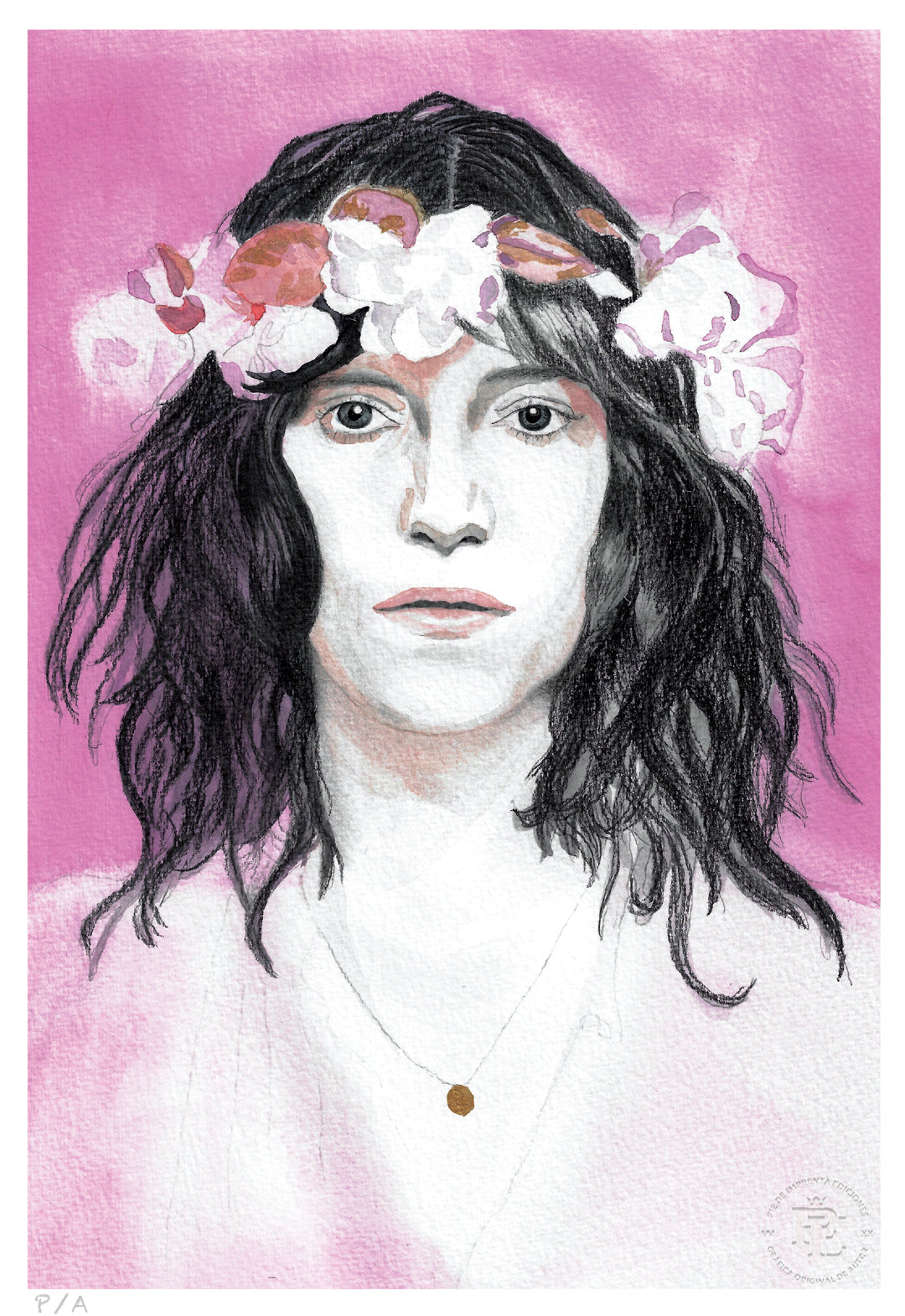 Patti Smith - 33 x 48 cm