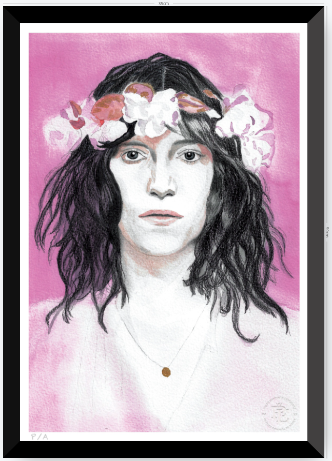 Patti Smith - 33 x 48 cm