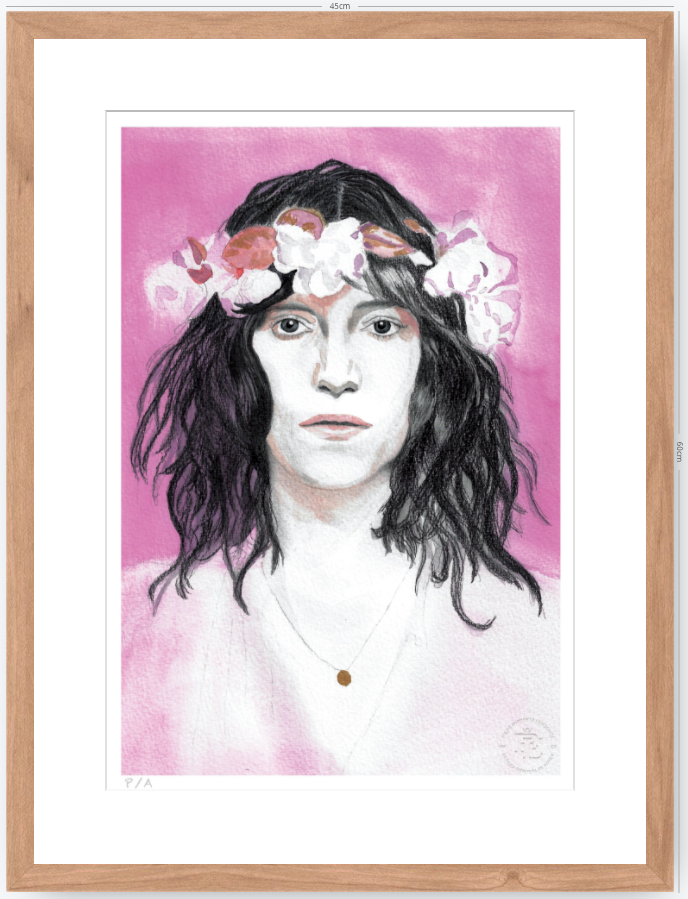 Patti Smith - 33 x 48 cm