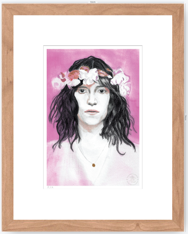 Patti Smith - 33 x 48 cm