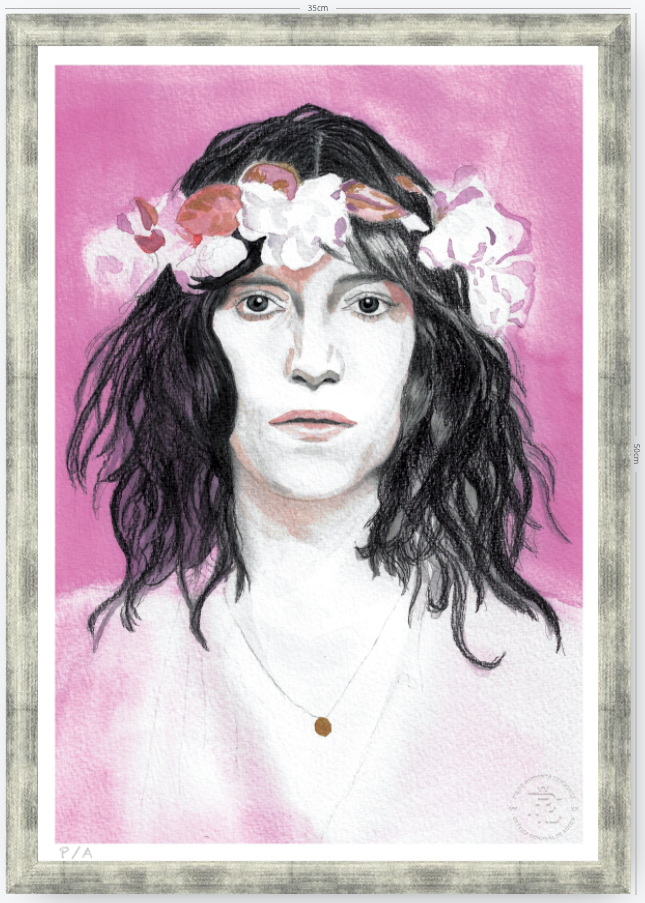 Patti Smith - 33 x 48 cm