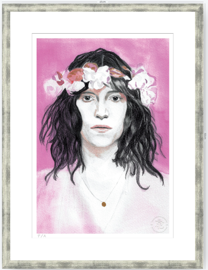 Patti Smith - 33 x 48 cm