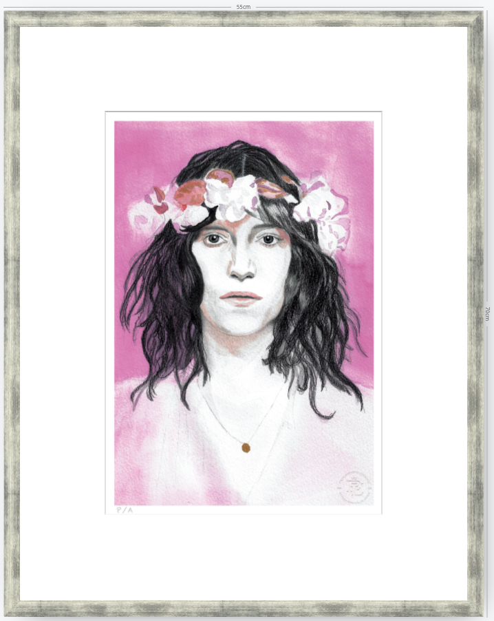 Patti Smith - 33 x 48 cm
