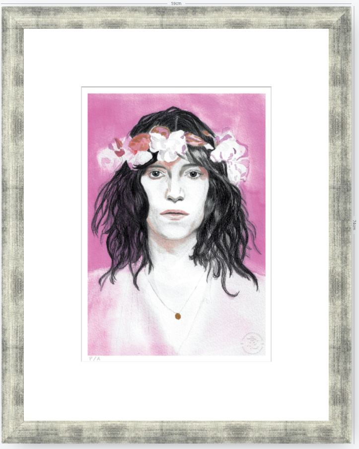 Patti Smith - 33 x 48 cm