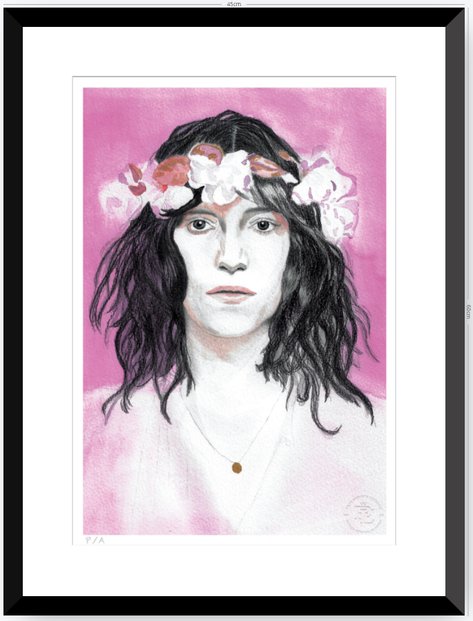 Patti Smith - 33 x 48 cm