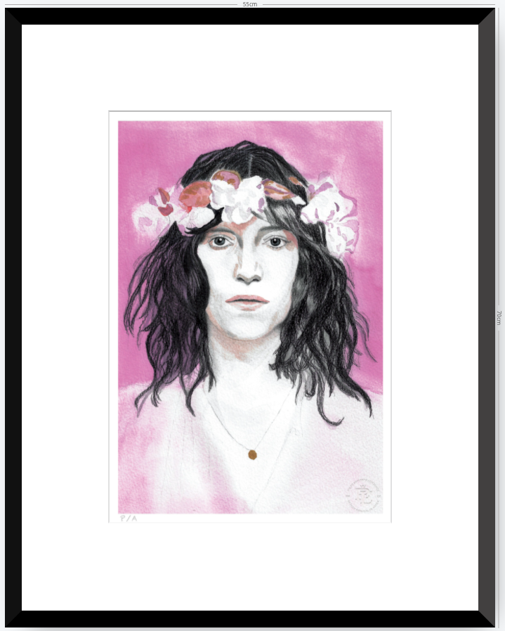 Patti Smith - 33 x 48 cm