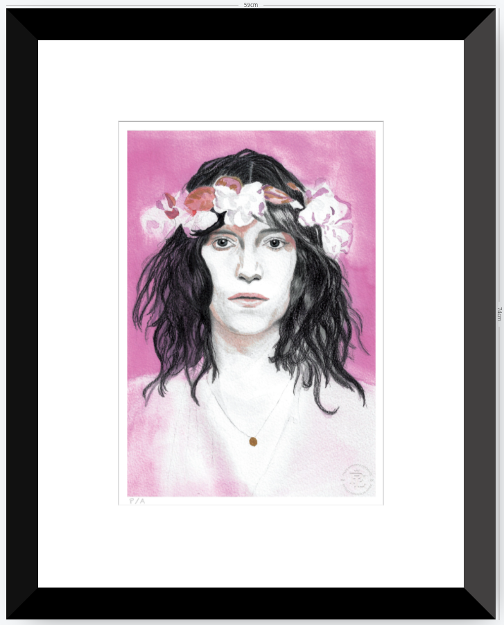 Patti Smith - 33 x 48 cm