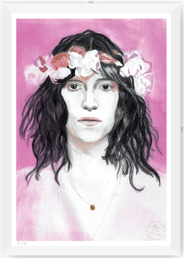 Patti Smith - 33 x 48 cm