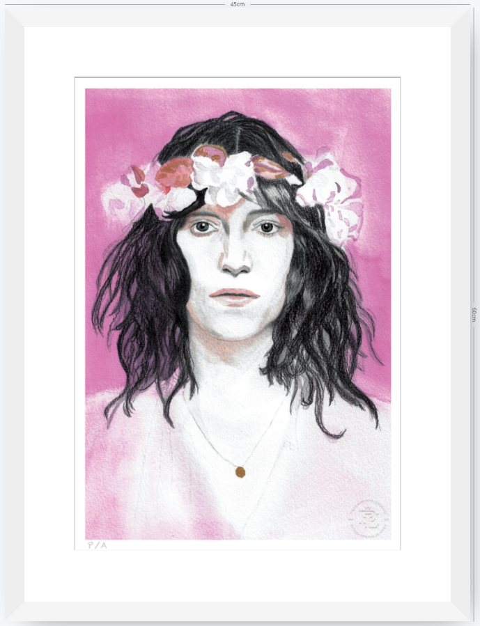 Patti Smith - 33 x 48 cm