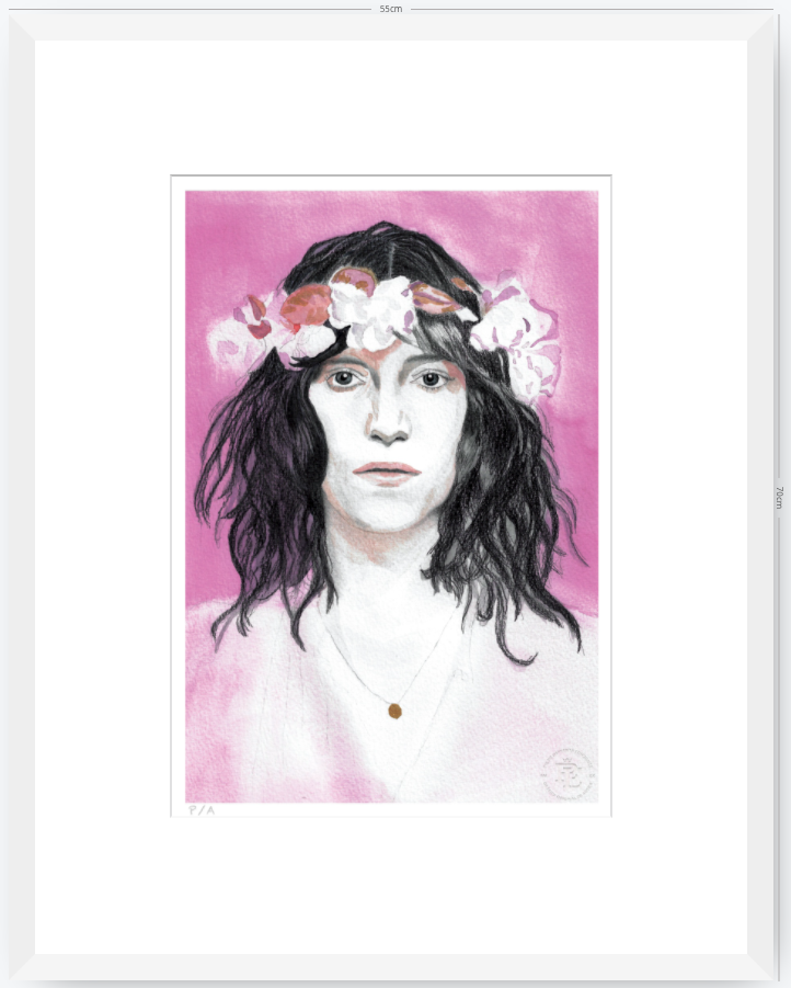 Patti Smith - 33 x 48 cm
