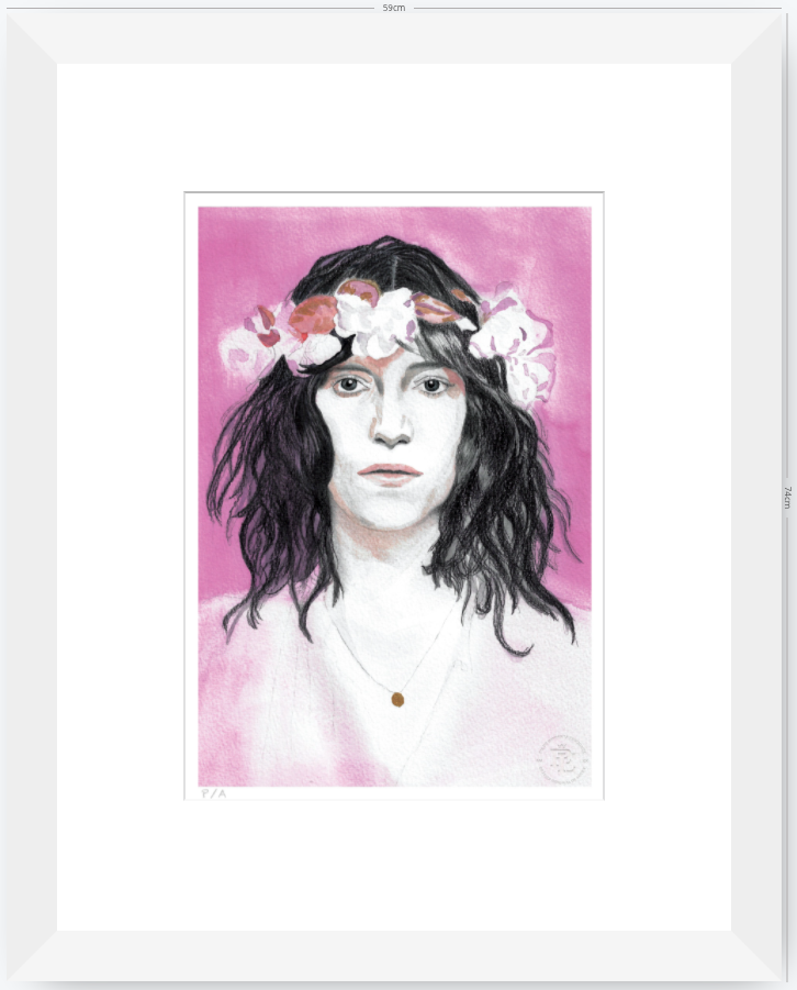 Patti Smith - 33 x 48 cm