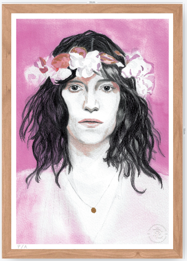 Patti Smith - 33 x 48 cm