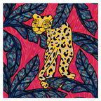 Leopardo II - 33 x 33 cm