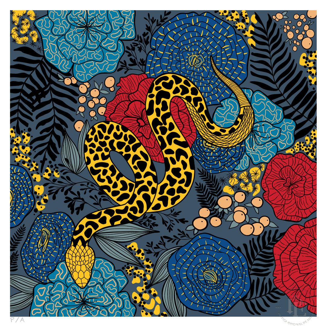 Safari II - 33 x 33 cm