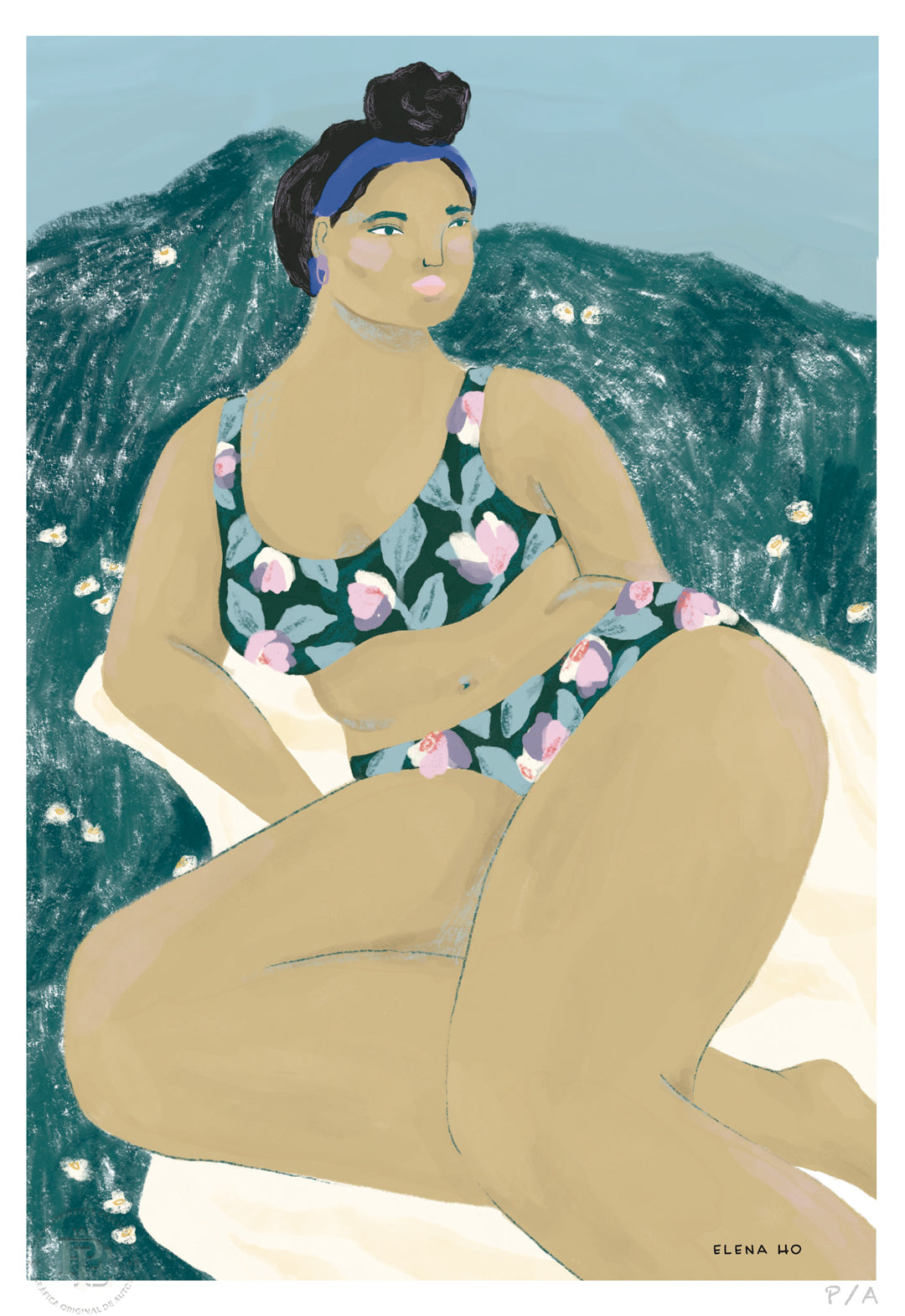 En el Campo - 33 x 48 cm