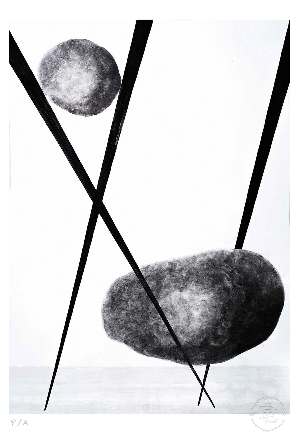 Jugando Con El Equilibrio - 33 x 48 cm