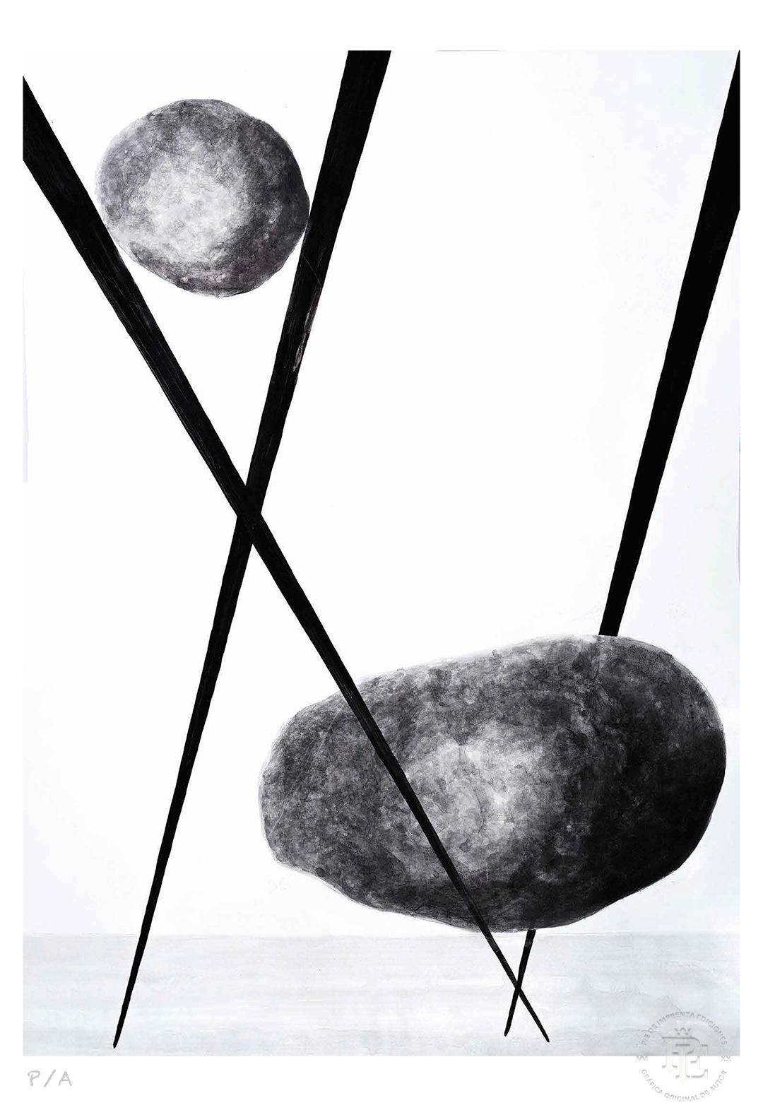 Jugando Con El Equilibrio - 33 x 48 cm