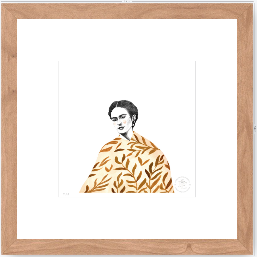 Frida - 33 x 33 cm