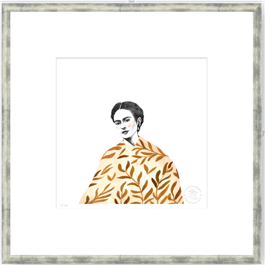 Frida - 33 x 33 cm