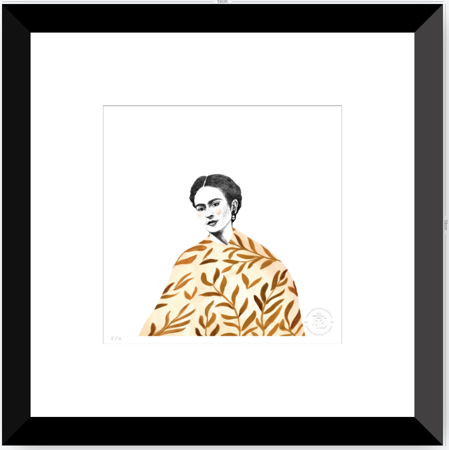 Frida - 33 x 33 cm