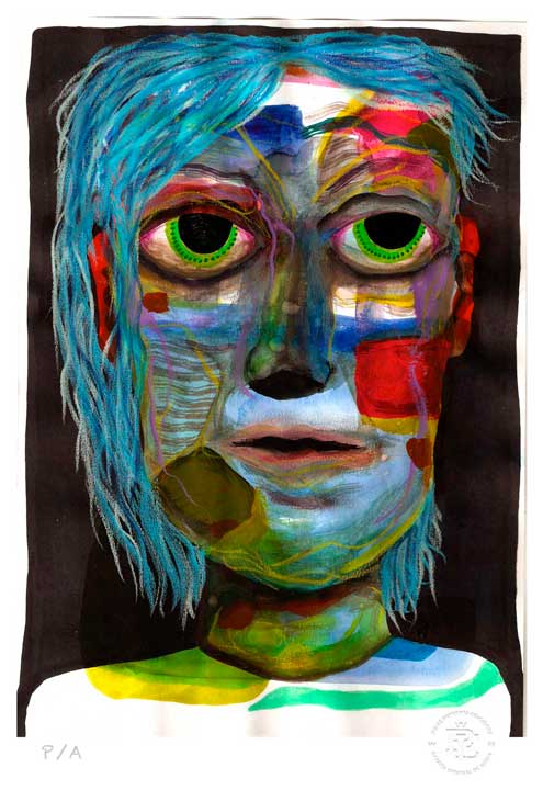 El Valiente de los Bosques Profundos - 33 x 48 cm