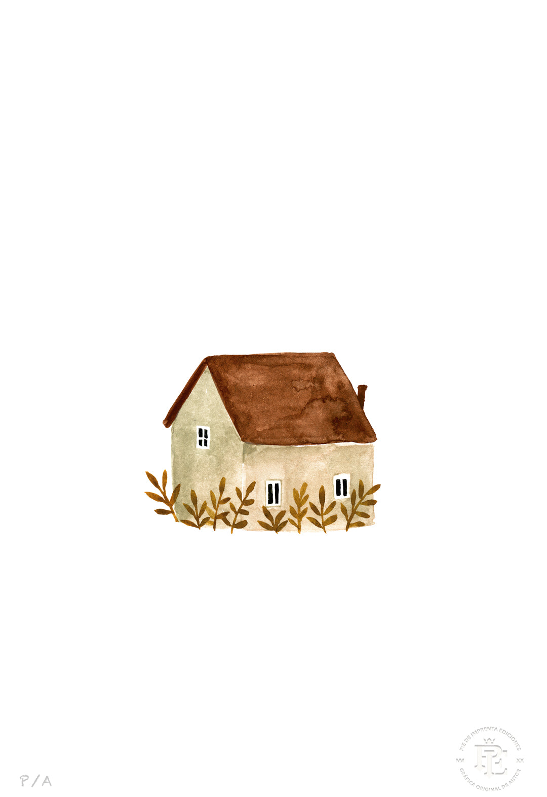 Casa Beige - 33 x 48 cm