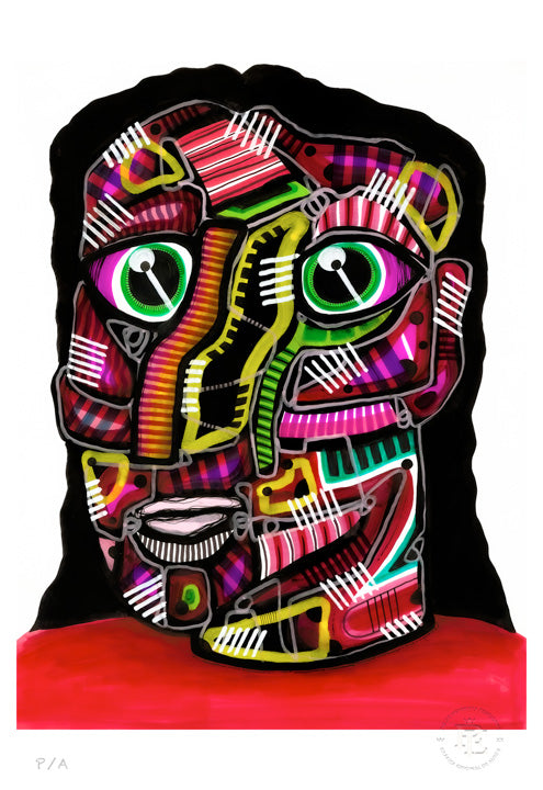 El Guardian del Yage - 33 x 48 cm