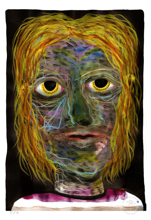 Kurt Cobain - 33 x 48 cm