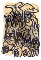 Abuelos de Piedra II - 33 x 48 cm