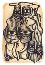 Abuelos de Piedra III - 33 x 48 cm