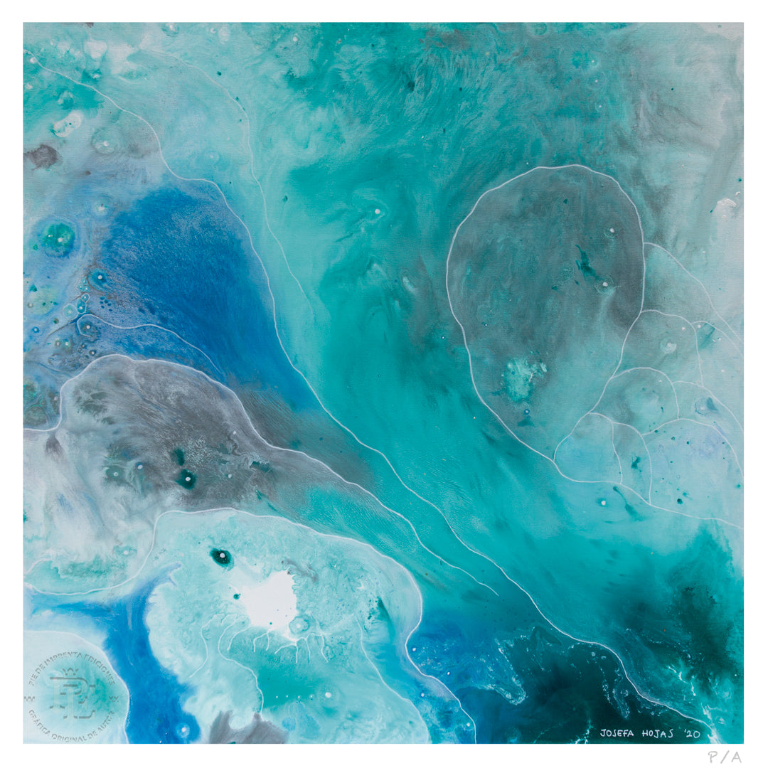 Hielo - 33 x 33 cm